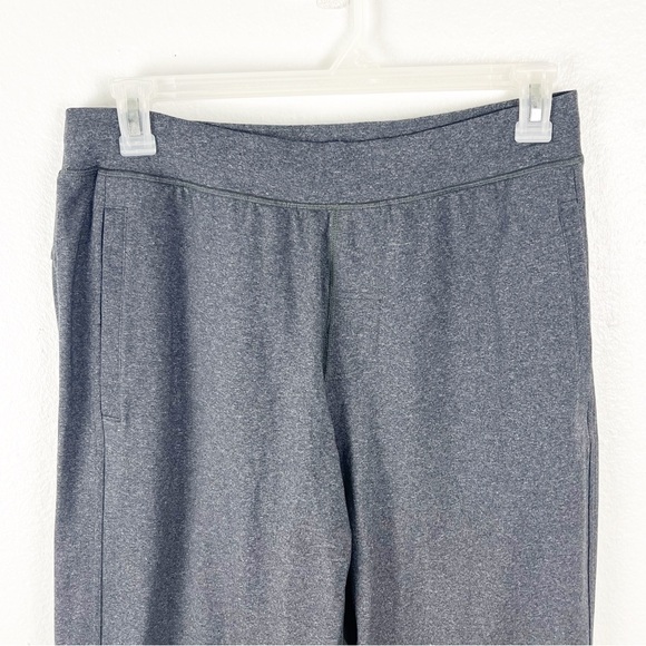 LULULEMON Kung Fu 2.0 Heathered Black Interior Drawstring Pant, Size Large - Picture 12 of 13